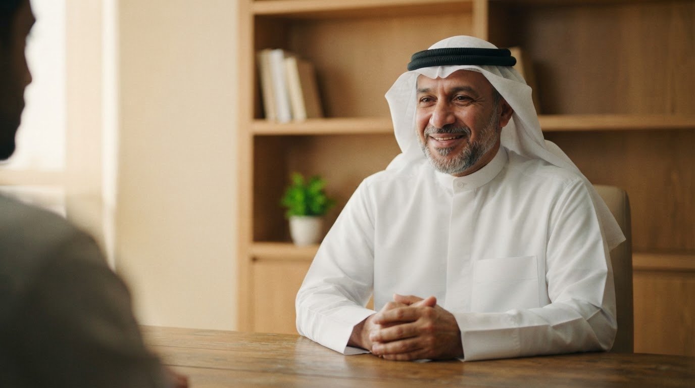 متحدث من المؤسسة في مقرها